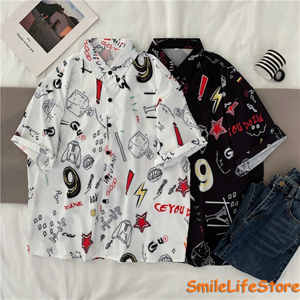 アロハシャツ レディース 半袖 シャツ 夏服 かっこいい 柄シャツ 総柄 カジュアル 通気速乾 おしゃれ 薄手 やや透け感 Csypwoari8 Sbsbibletours Org