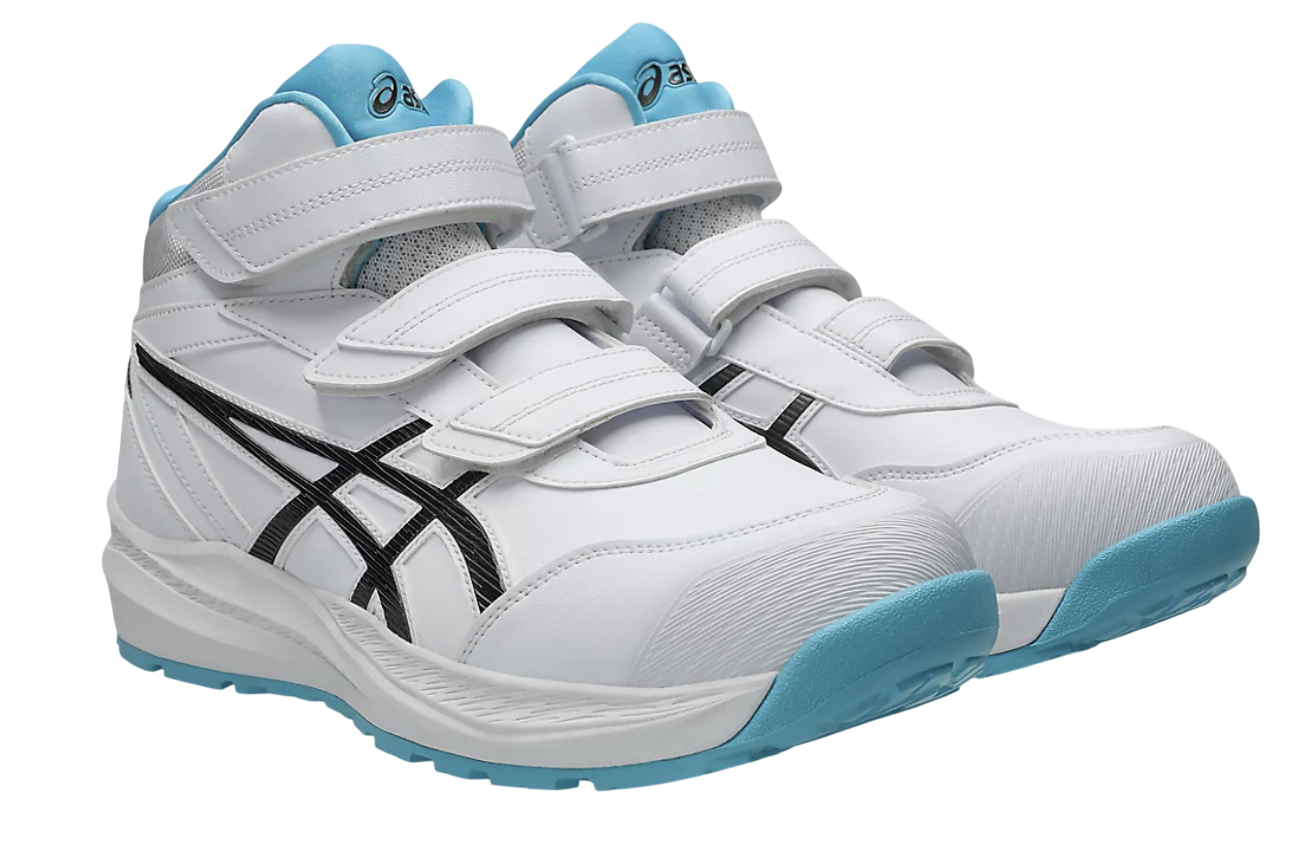 安全靴 アシックス CP310HS asics ウィンジョブ ハイカット　ハイソール ベルクロ セーフティーシューズ　1273A130の画像