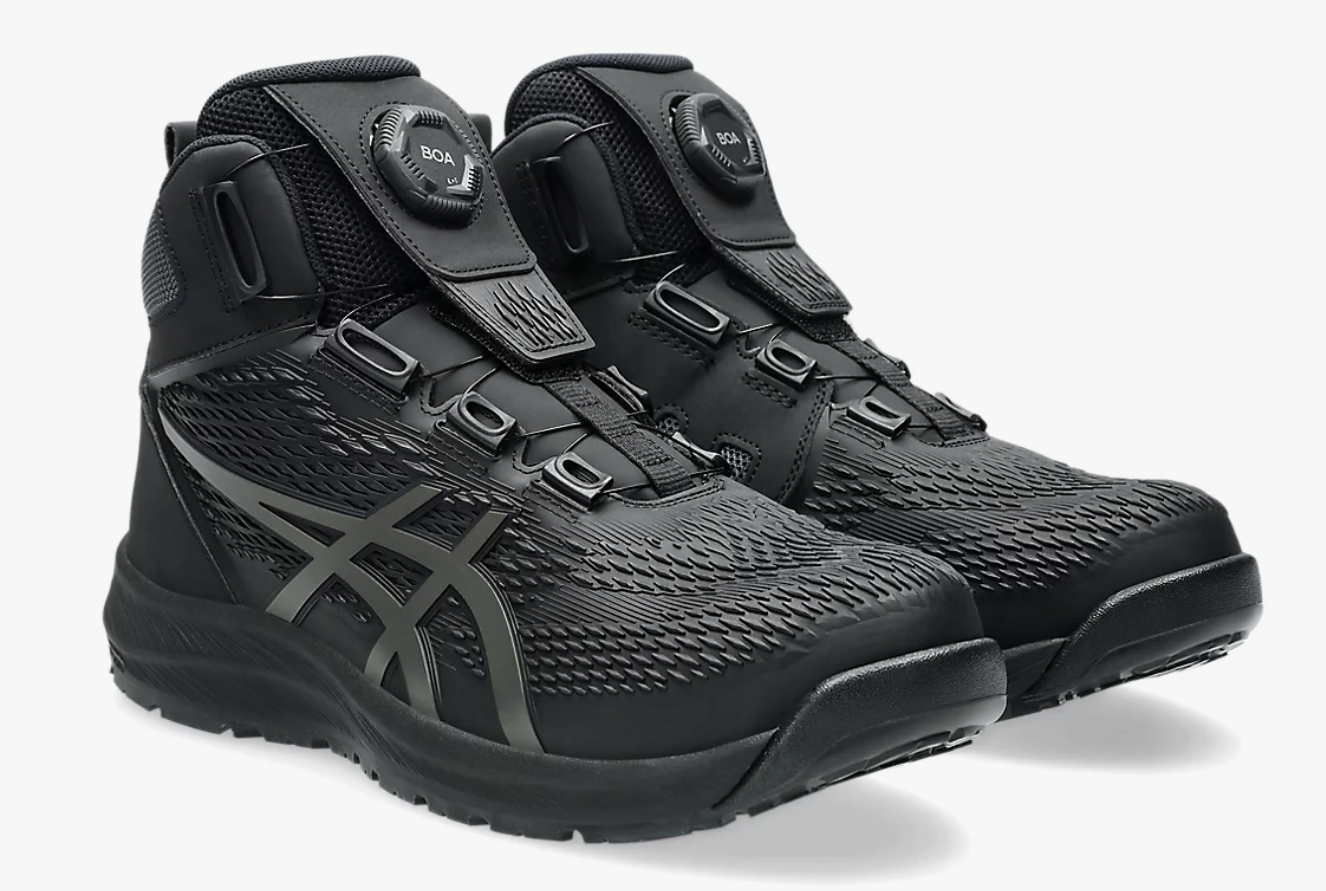 ウィンジョブ CP122 Boa 安全靴 アシックス asics 限定 BOA ハイカット