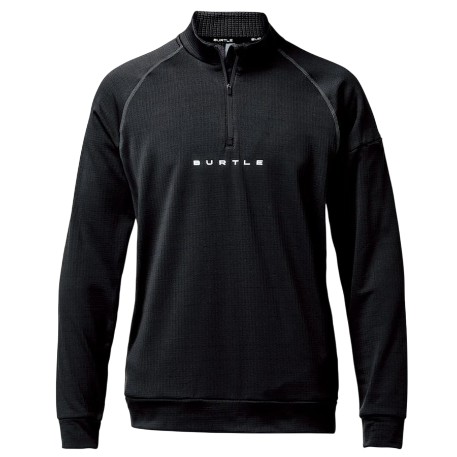 バートル　ハーフジップシャツ　4113 アンダーレイヤーシャツ　吸汗速乾　 ストレッチ　制電ケア　消臭　ユニセックス BURTLE　保温 | BURTLE | 01
