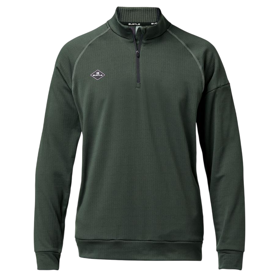 バートル　ハーフジップシャツ　4113 アンダーレイヤーシャツ　吸汗速乾　 ストレッチ　制電ケア　消臭　ユニセックス BURTLE　保温 | BURTLE | 03