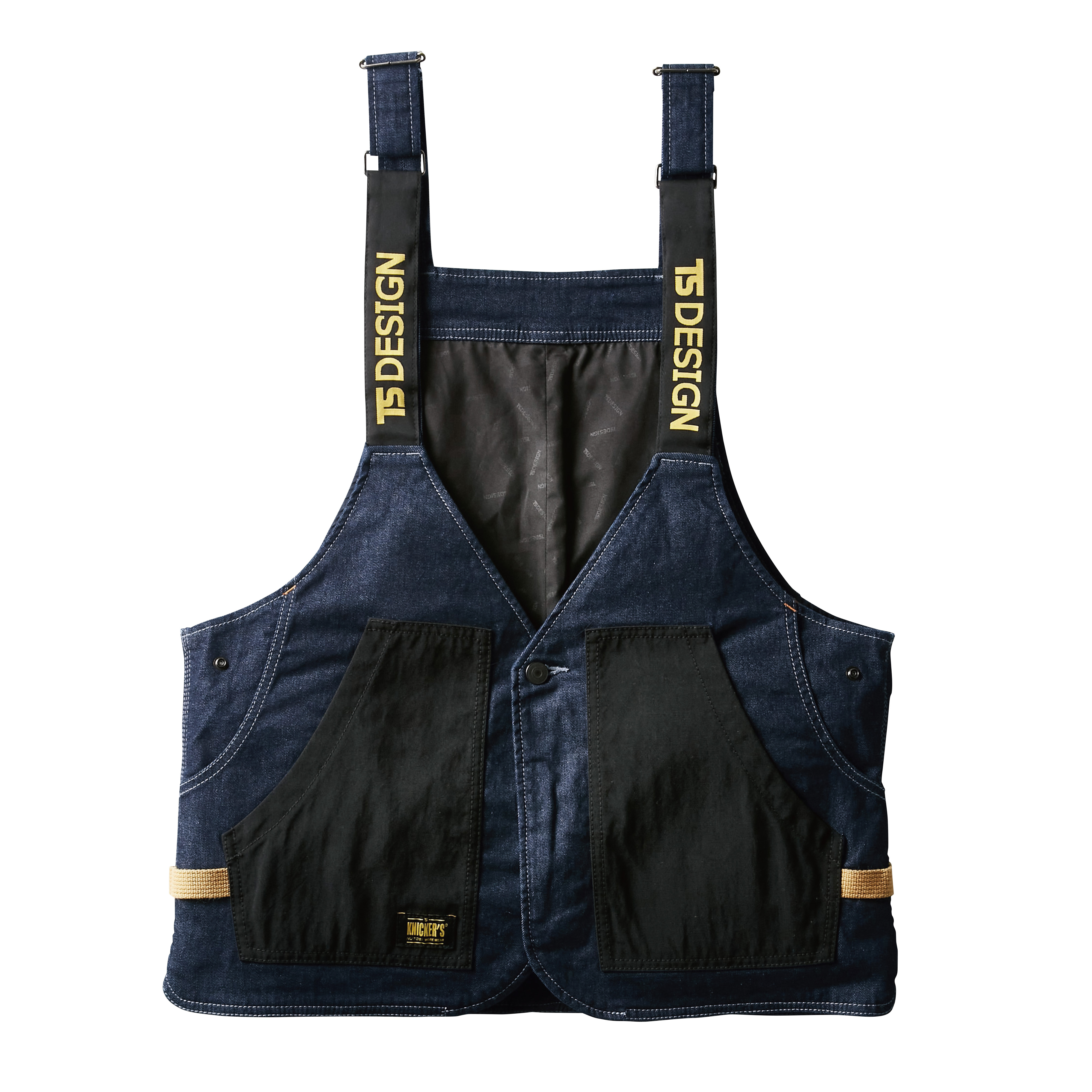 5138 Knickers ニッカーズ TSdesign TS DELTAマルチツールエプロンベスト　リバーシブル　デニム　ストレッチ | TS DESIGN | 01