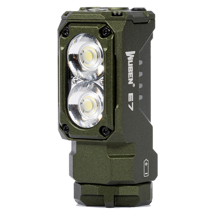 【WUBEN】【E7】ヘッドライト、ハンディライト兼用 超小型軽量 LED懐中電灯 led フラッシュライト 明るさ最大1800ルーメン[TYPE-C充電] | WUBEN | 02