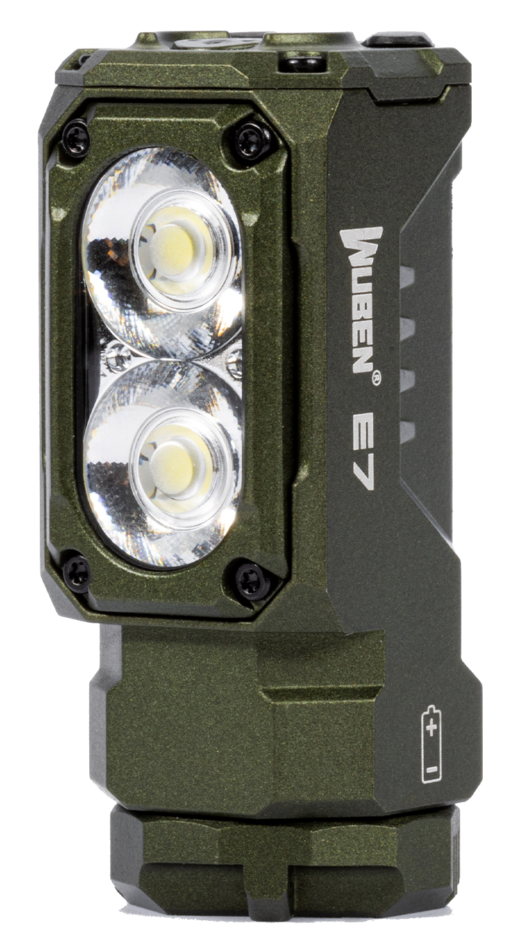 【WUBEN】【E7】ヘッドライト、ハンディライト兼用 超小型軽量 LED懐中電灯 led フラッシュライト 明るさ最大1800ルーメン[TYPE-C充電] | WUBEN | 02