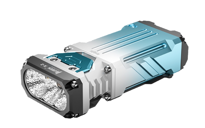 WUBEN　X2（ライトグレー色）コンパクトサイズなのに超強力 WUBEN X2】 LED充電式フラッシュライト 明るさ最大2500ルーメン