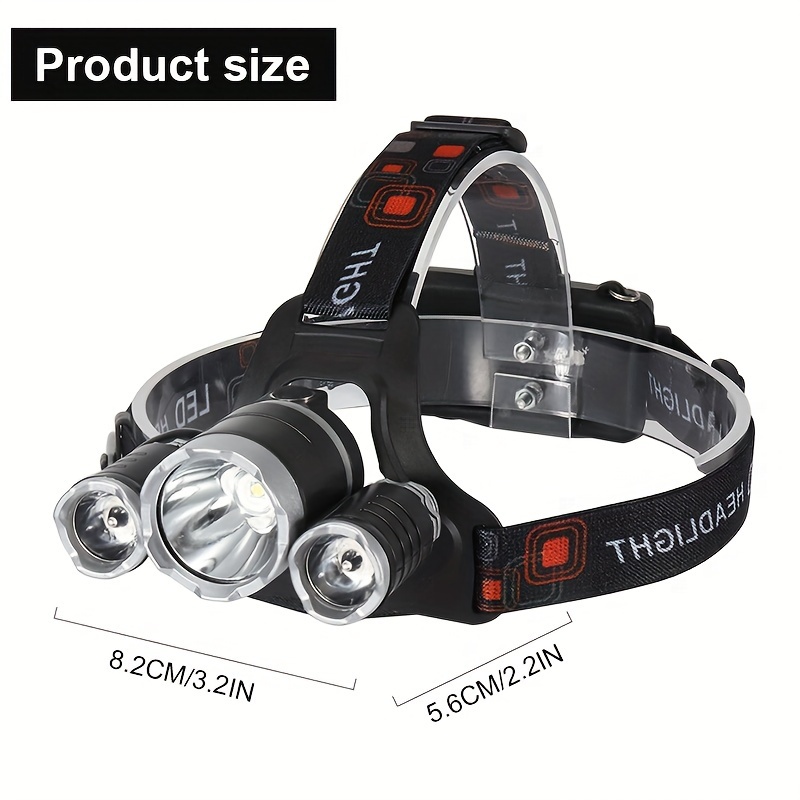 ヘッドライト LED 充電式 キャンプ 釣り アウトドア 明るい 超強力 最強ルーメン 登山｜wuupa-fzh｜02
