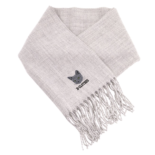 リアル 犬 猫 ワンポイント 刺繍 ベーシックなシンプル メンズ