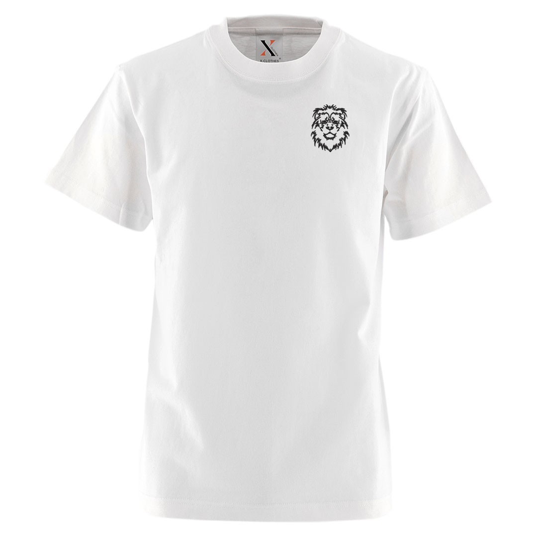 トンボ 刺繍 メンズ Tシャツ 5.6オンス 半袖 服 グッズ ライオン トラ