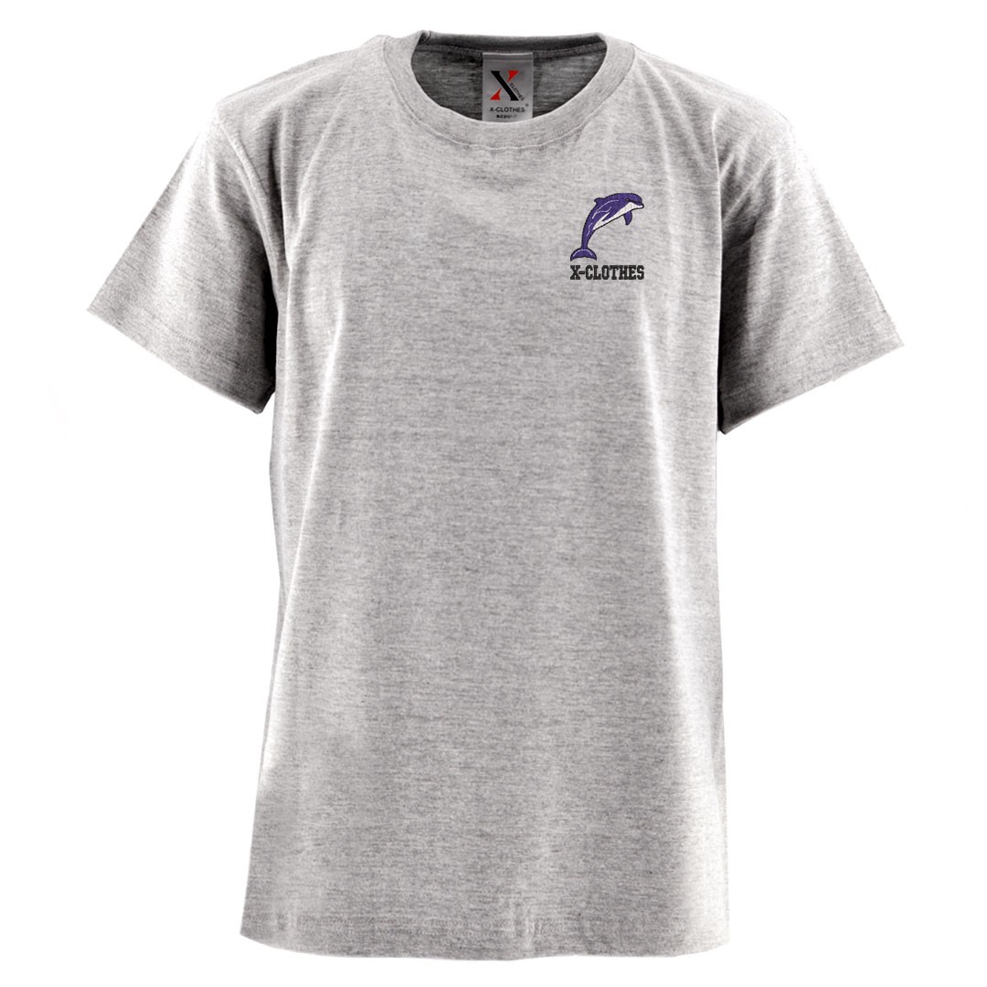 クジラ 刺繍 メンズ Tシャツ 5.6オンス 半袖 服 グッズ イルカ 鯨 サンゴ 鯉 得トク２WEEKs｜x-clothes｜05