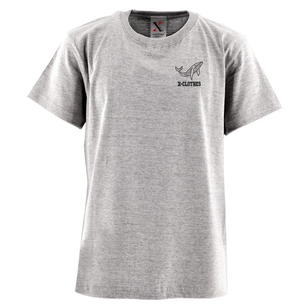 クジラ 刺繍 メンズ Tシャツ 5.6オンス 半袖 服 グッズ イルカ 鯨 サンゴ 鯉 得トク２WEEKs｜x-clothes｜13