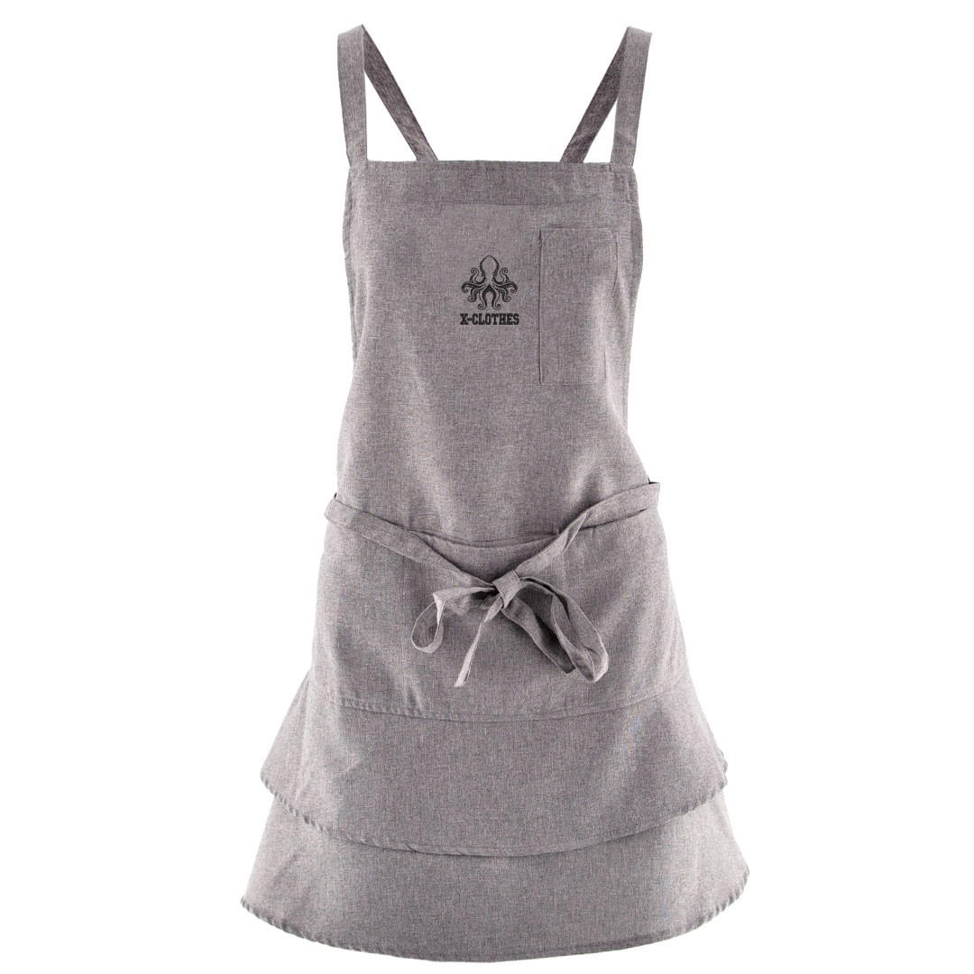 ハリネズミ ワンポイント 刺繍 エプロン フレアエプロン グッズ カメ