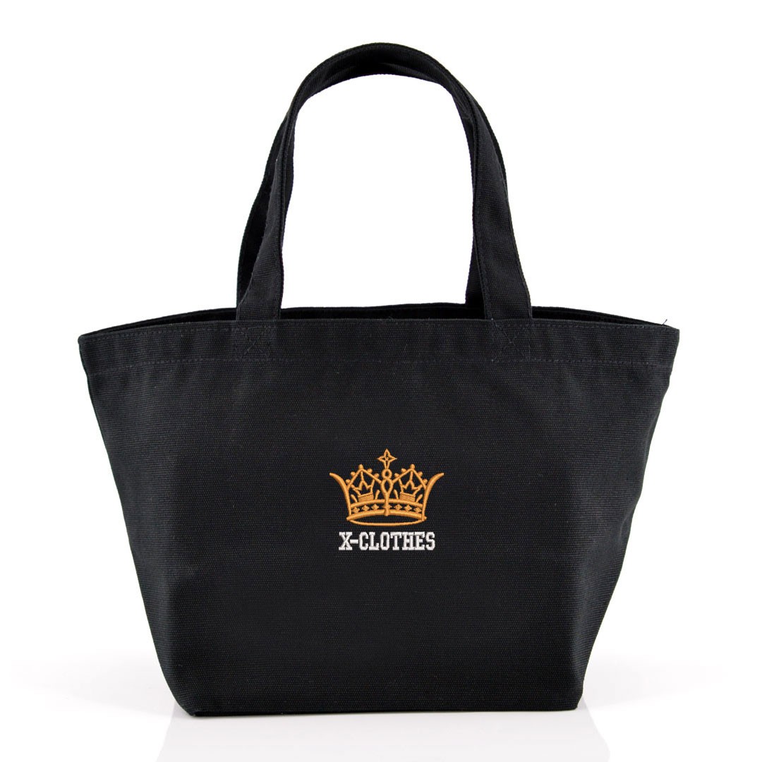 王冠 刺繍 バッグ ミニトートバッグ トートバッグ グッズ クラウン 傘