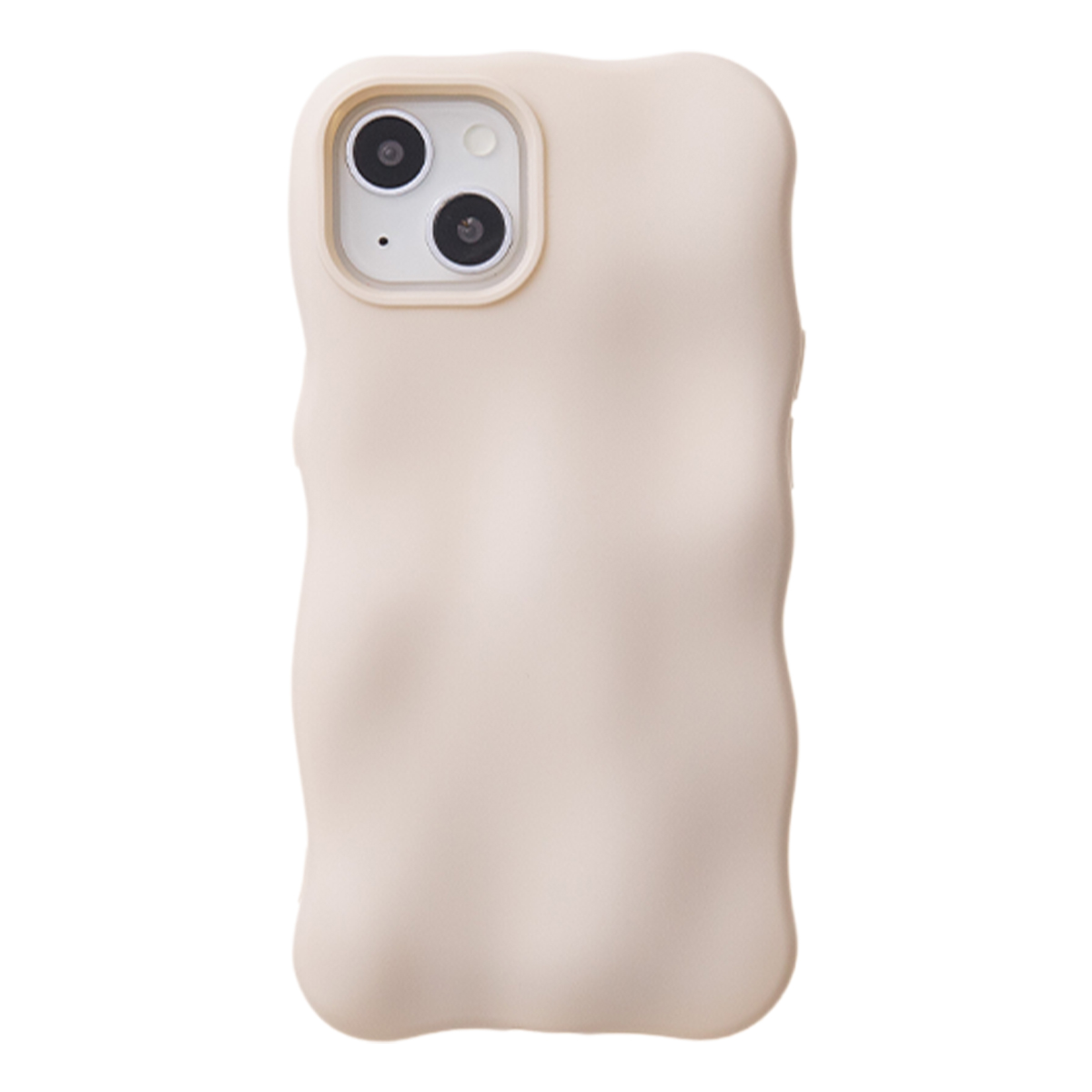 iPhone 15 13 14 ケース 韓国 おしゃれ かわいい うねうね ぽこ