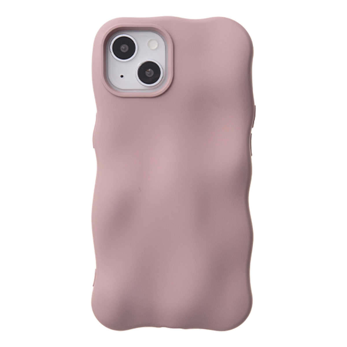 iPhone 15 13 14 ケース 韓国 おしゃれ かわいい うねうね ぽこぽこ