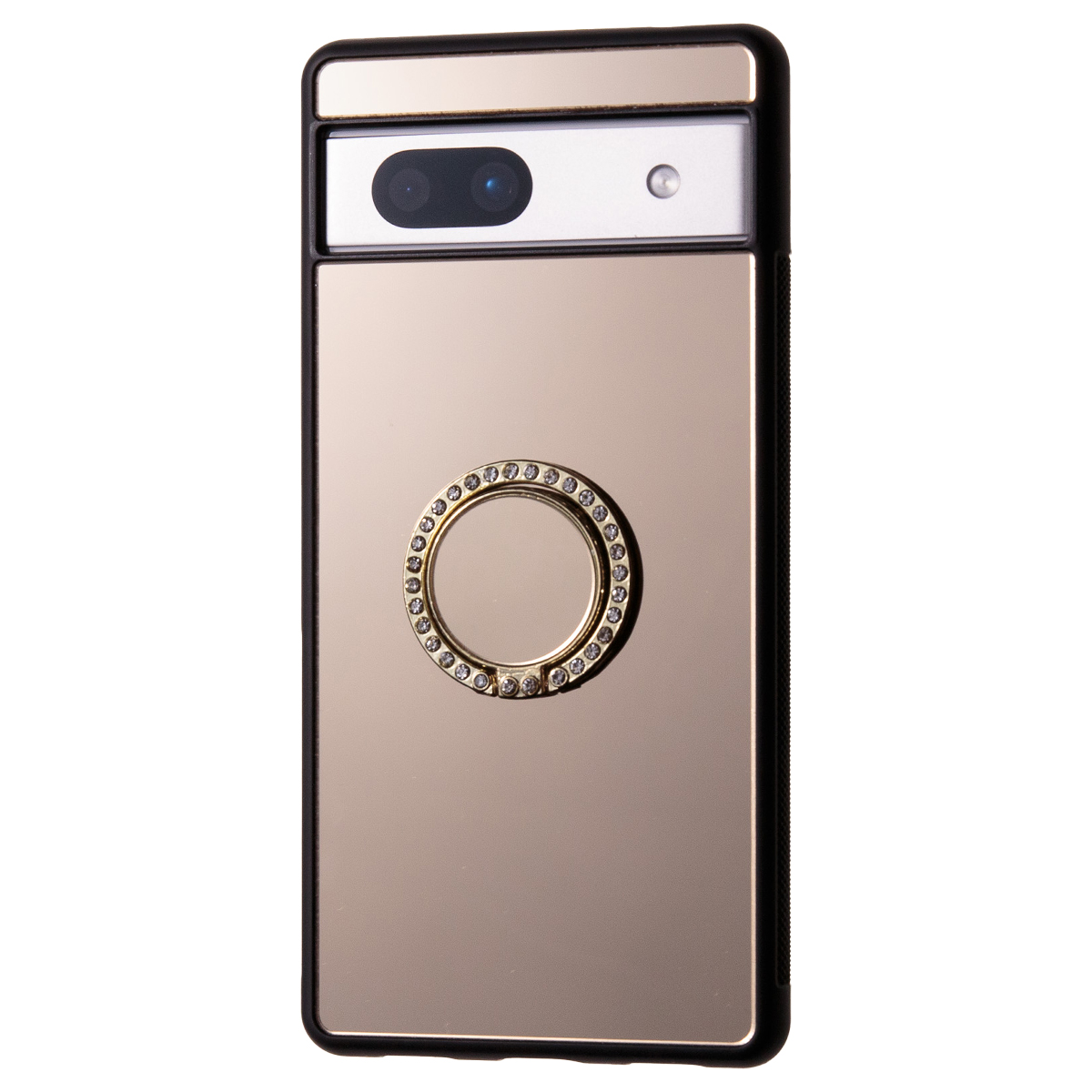 Google Pixel 8 7a 8a ケース ミラー リング付き お洒落 可愛い 女性