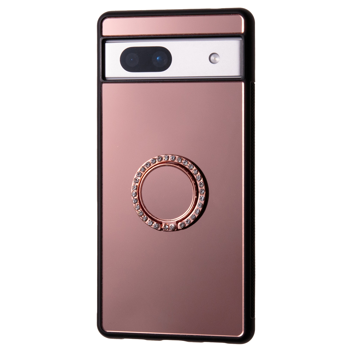 Google Pixel 8 7a 8a ケース ミラー リング付き お洒落 可愛い 女性
