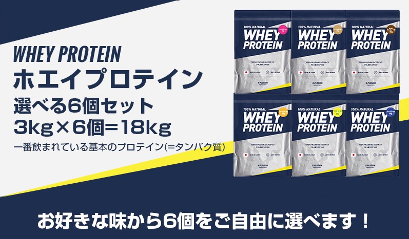 公式 エクスプロージョン 100%ホエイプロテイン 選べる6個セット×3kg 安い 大容量 高タンパク質 日本製 男性 女性 お試しセット  :wpcfl-6:X-PLOSION Yahoo!店 - 通販 - Yahoo!ショッピング