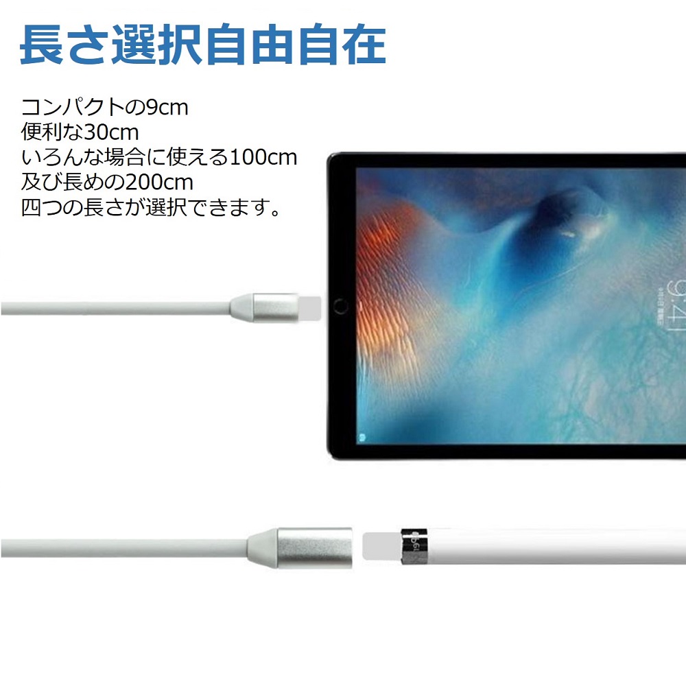 Apple Pencil 充電ケーブル