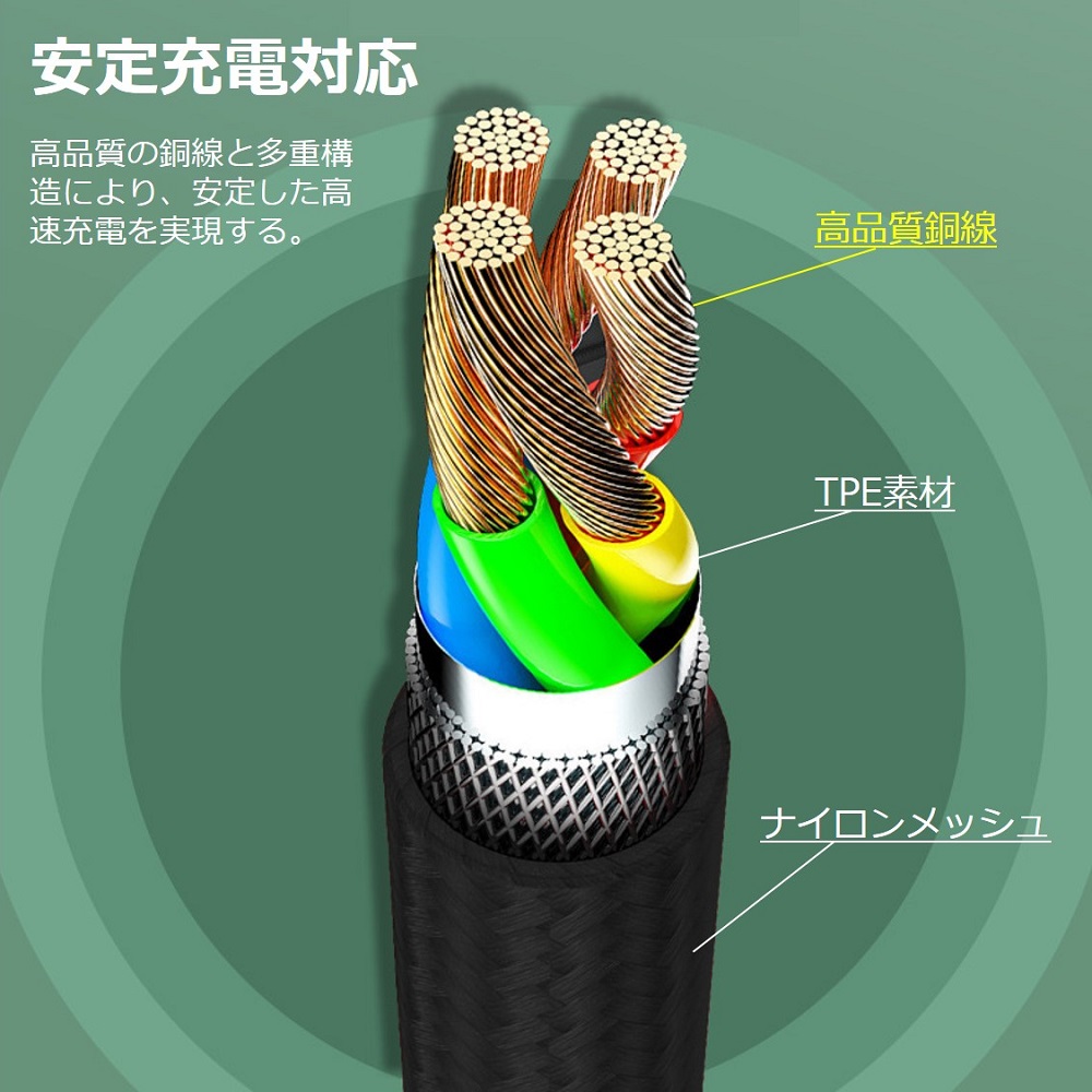 Apple Pencil 充電ケーブル