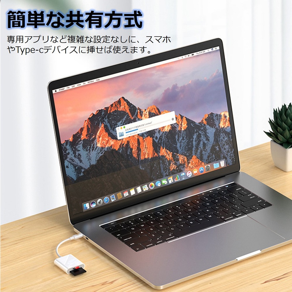 iPhone iPad Lightning SD カードリーダー