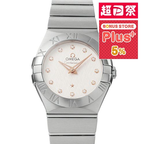 �y�\���Ώەi�z�y�����񂹁z �I���K OMEGA ���v ���f�B�[�X�E�H�b�` �R���X�e���[�V���� 123.10.27.60.52.001 �V���o�[������