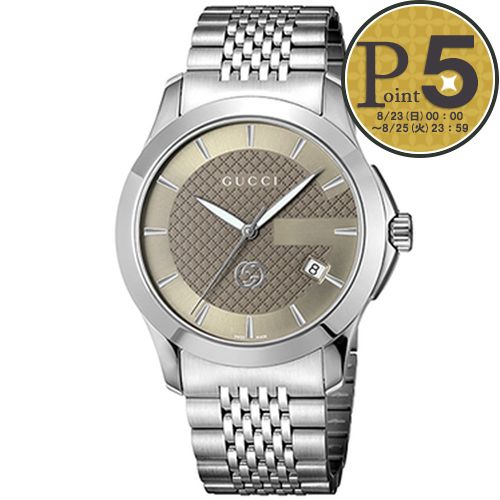 �y���s�A���i�z �O�b�` GUCCI ���v G�^�C�����X YA1264107 �u���E��×�V���o�[