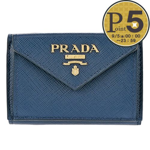 PRADA 【お取り寄せ】 プラダ 折財布 【SAFFIANO METAL】 1MH021