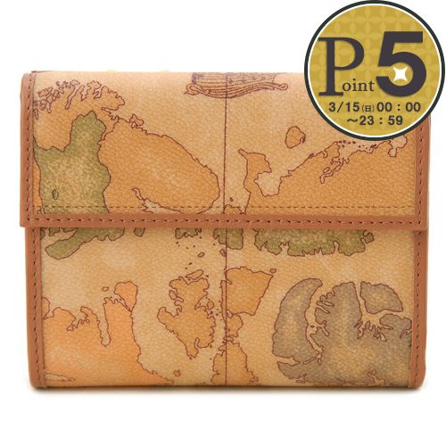 PRIMA CLASSE（プリマクラッセ） 【並行輸入品】 折財布 地図柄 W019