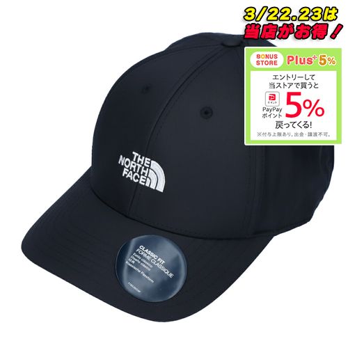 ノースフェイス THE NORTH FACE キャップ 帽子 66 CLASSIC NF0A3FK5 ブラック(KY4 BLACK)