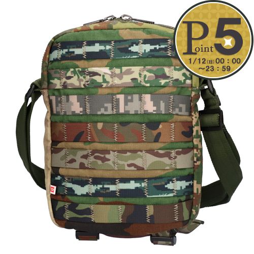 ディーゼル DIESEL ショルダーバッグ 【PHYSA】MANTICE X08380 P4466 カーキ系(T7229 CAMO) :43428595:テザーレブランドショップ