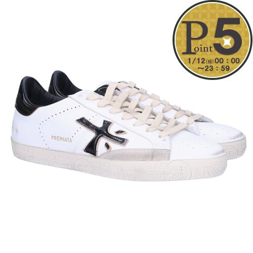 プレミアータ PREMIATA メンズ シューズ スニーカー STEVEN 4715 WHITE