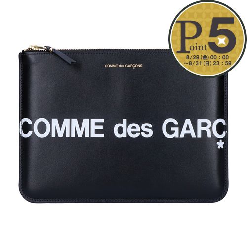 コムデギャルソン COMME DES GARCONS ポーチ SA5100HL ブラック(1 BLACK)｜x-sell