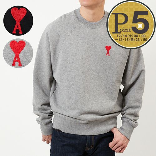 アミパリス AMI PARIS メンズ レディース スウェット トレーナー TONAL ADC SWEATSHIRT USW004.747