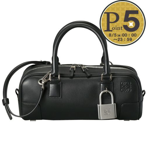 LOEWE アマソナ黒 レザー バッグ 巾着袋あり LOEWE（ロエベ） 【予約会対象品】【お取り寄せ】 ショルダーバッグ
