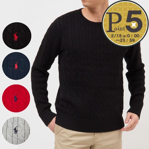 ポロラルフローレン　ニット　冬服 楽天市場】ポロ ラルフローレン セーター POLO RALPH LAUREN L／S