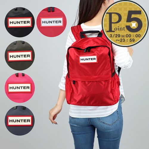 【並行輸入品】 ハンター HUNTER バッグ リュックサック バックパック ORIGINAL NYLON BACK PACK SMALL UBB5028KBM
