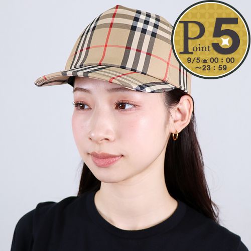 BURBERRY バーバリー 帽子 キャップ 8026929 A7026 BEIGE