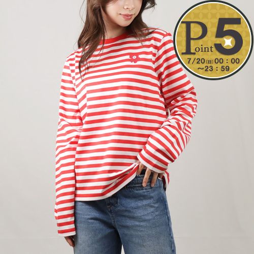 登場! マリメッコ長袖Tシャツ女性L LL トップス