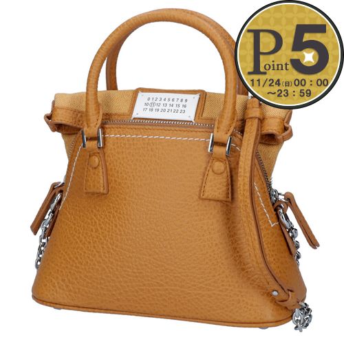 メゾンマルジェラ MAISON MARGIELA 2WAYバッグ 5AC S56WG0081P4455 T2336 MUSTARD MICRO :  43928996 : テザーレブランドショップ - 通販 - Yahoo!ショッピング