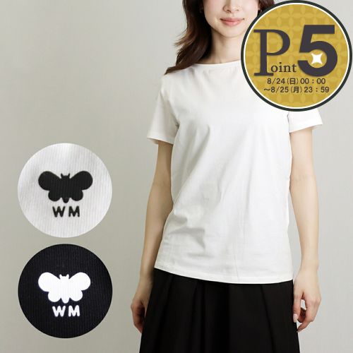 マックスマーラウィークエンド MAXMARA WEEKEND レディース Tシャツ 半袖 MULTIB 5971011600 オーガニックコットン ストレッチ
