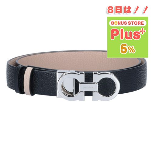 Salvatore Ferragamo フェラガモ　ベルト レディース 未使用 Ferragamo フェラガモ レディース ベルト 2.5cm牛革 シルバー金具