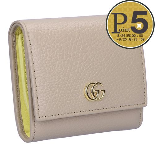 GUCCI 【お取り寄せ】 グッチ 折財布 【GGマーモント：GG