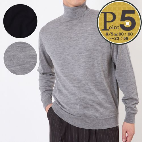 ジョンスメドレー(JOHN SMEDLEY) タートル メンズセーター