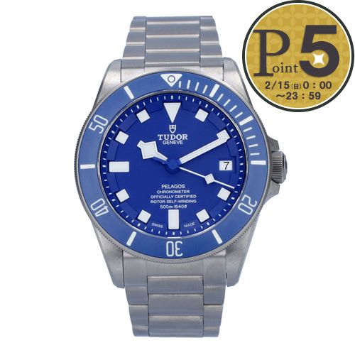 �y�����񂹁z �y���s�A���i�z �`���[�_�[ TUDOR �r���v �����Y�E�H�b�` PELAGOS M25600TB-0001