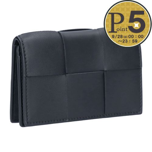 【美品】BOTTEGA VENETA マキシイントレチャート 名刺入れ　ブラック 楽天市場】BOTTEGA VENETA ボッテガヴェネタ カードケース