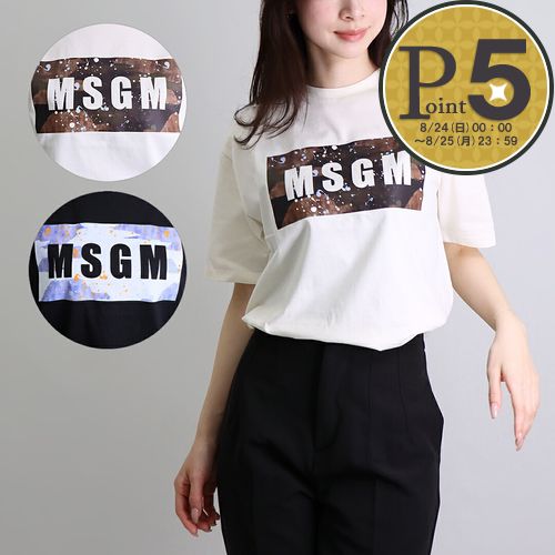 エムエスジーエム MSGM キッズ レディース 半袖Tシャツ S5MSJBTH036 JERSEY T-SHIRT BOY