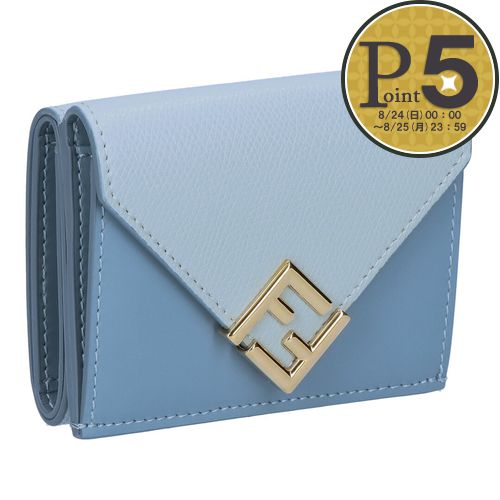 FENDI フェンディ 折財布 三つ折財布 FFダイヤモンド 8M0480