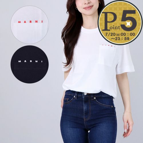 【メール便送料無料対応可】 マルニ MARNI キッズ M01415 MT272U 半袖Tシャツ レディース トップス