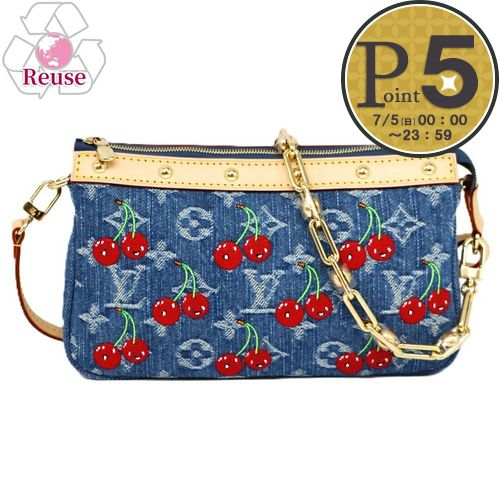 【お取り寄せ】 【並行輸入品】 【リユース品】 ルイヴィトン LOUIS VUITTON バッグ 2WAYバッグ LV × TM ポシェット・アクセソワール M13994 ブルー系