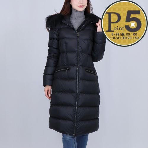 モンクレール　ロングダウンコート　黒 MONCLER モンクレール モヤドン MOYADONS ダウン ダウン